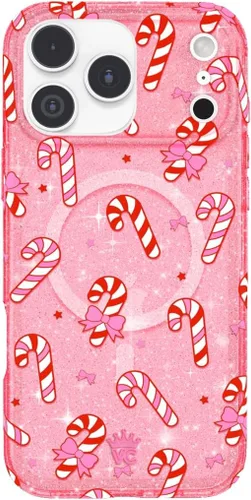 Miniatura 272 de VELVET CAVIAR Funda para iPhone 15, compatible con MagSafe, probada contra caídas de 10 pies, fundas protectoras de diseño, leopardo color rosa