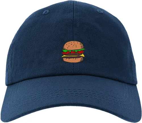 Miniatura 3 de owndis Gorra de hamburguesa bordada para hombres y mujeres, gorra de béisbol ajustable