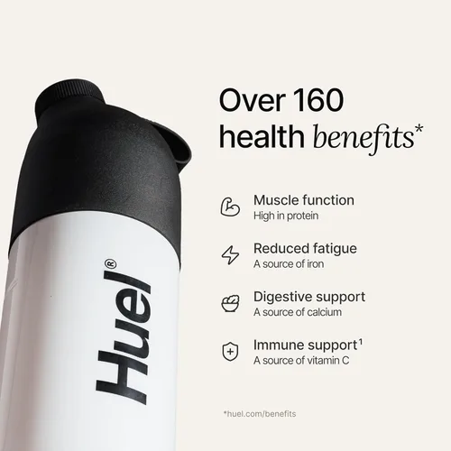 Miniatura 4 de Huel Black Edition Batido de Proteína en Polvo Sustituto de Comida - Galletas y Crema 34 Porciones Repleto de Alimento 100% Nutricionalmente