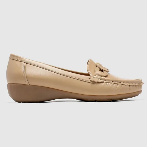 Miniatura 2 de Cestfini Penny Loafers for Women Shoes Dressy Casual, Wedge Heel Shoes Comfort for Work, Slip On Braided Moccasins Driving Closed Toe Shoes