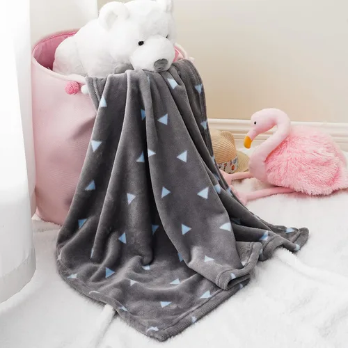 Miniatura 11 de Bunnikins & Clover Manta de Bebé de Franela de Felpa Ligera Súper Suave para Niños y Niñas, Manta de Lactancia de Forro Polar Floral para Niños