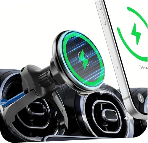 Miniatura 11 de Magsafe - Soporte de teléfono de coche para Mercedes Benz A/B/C/V/G/Class y Audi A1/A3/A3, soporte magnético para teléfono compatible con iPhone 17