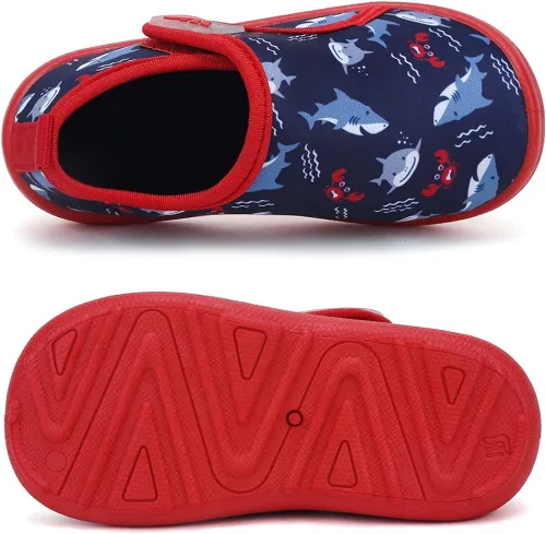 Miniatura 3 de FANTURE Zapatos de agua para niños y niñas, lindas sandalias acuáticas, playa, piscina, parque acuático, tenis acuáticos, para niños pequeños