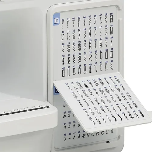Miniatura 4 de Máquina computarizada Brother CS7205, 150 puntadas integradas, 1 fuente, mesa ancha, 11 pies de costura, color blanco