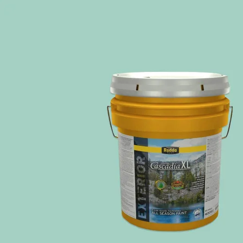 Miniatura 13 de Rodda Paint CASCADIA XL - Pintura satinada exterior e imprimación en uno, 1 galón, hoja de aloe