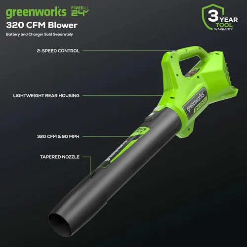 Miniatura 3 de Greenworks 48V (24V x 2) Herramienta de patio inalámbrica de alto rendimiento Combo: cortacésped autopropulsado de 21 pulgadas, recortadora