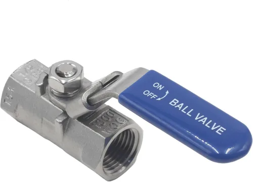 Miniatura 4 de HFS (R) Válvula de bola de una pieza 1/2" NPT hembra x 1/2" NPT hembra, acero inoxidable 304, 1000 CWP