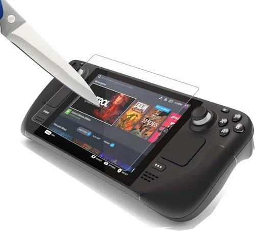 Miniatura 4 de Mr.Shield Protector de pantalla para Steam Deck/Steam Deck OLED 2021 y 2022 y 2023 [vidrio templado] [dureza 9H] [Paquete de 2] Protector de pantalla
