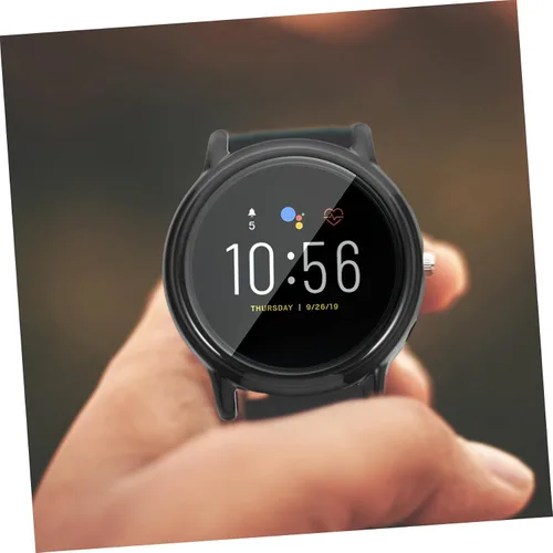 Miniatura 5 de Hemobllo Accesorios compatibles con Fossil Gen 5 The Carlyle HR - Carcasa protectora con marco protector de pantalla
