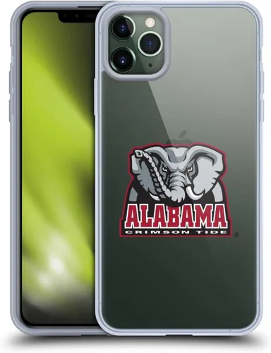 Miniatura 84 de Head Case Designs Funda de gel suave con licencia oficial de la Universidad de Alabama UA Collage compatible con Apple iPhone 13 Pro Max