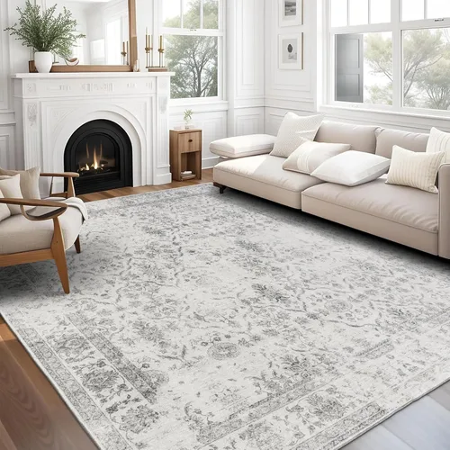 Miniatura 60 de ReaLife Rugs Alfombra pasillo lavable a máquina - Sala de estar, dormitorio, baño, cocina, entrada, oficina - Acolchada de pelo bajo, resistente a