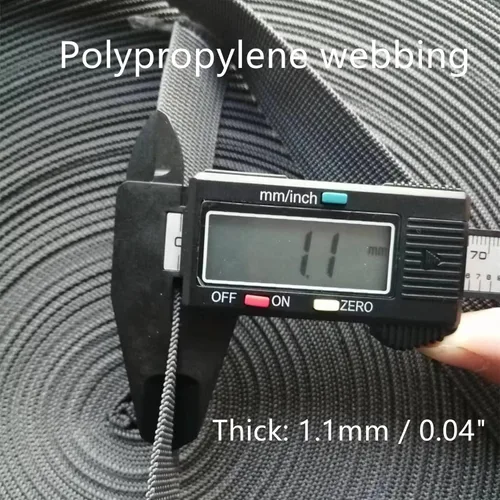 Miniatura 3 de Correa de polipropileno de 2 pulgadas - Cinta de polietileno para asas de bolsa, mochilas/mochilas, correas de equipaje/carga, cinturones
