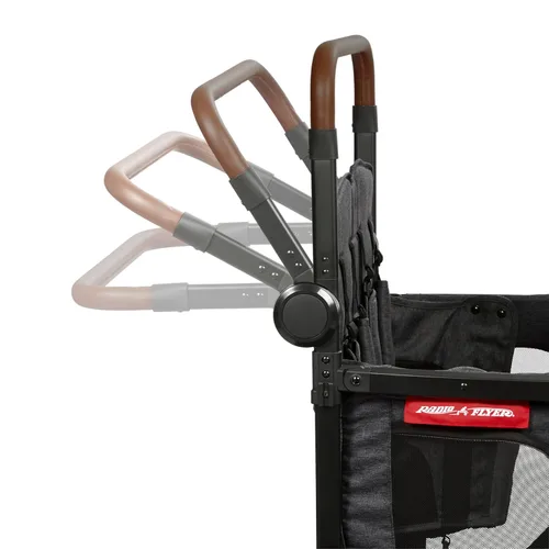 Miniatura 21 de Radio Flyer Voya XT Cochecito Vagón para Bebé – Carrito Rodante de Juego al Aire Libre y Carrito de Playa con Ruedas, Vagón Cochecito Cuádruple