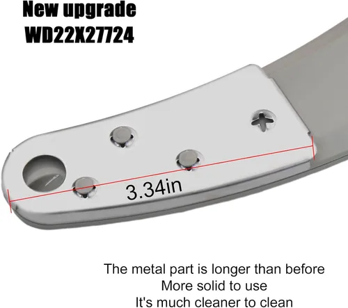 Miniatura 6 de Actualizar WD22X27724 Brazo de pulverización inferior para lavavajillas Compatible con lavavajillas GE GDF510PSJ2SS GDF540HGD2BB GDT580SSF2SS