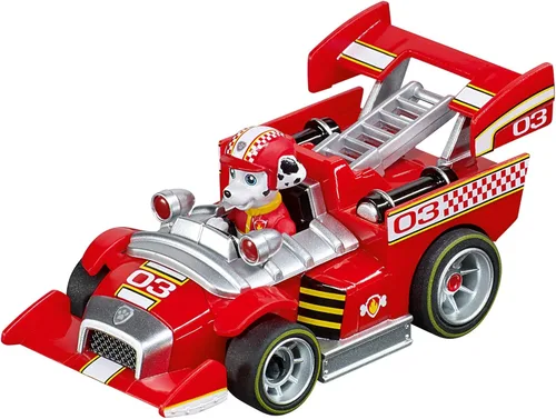 Miniatura 4 de Carrera GO juego de carreras de autos con batería, escala 1:43, pista de carreras con rampa de salto para niños de 5 años en adelante, Paw Patrol
