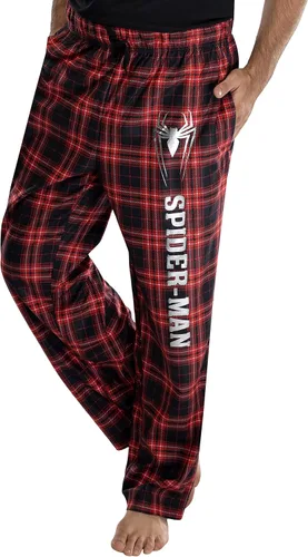 Miniatura 2 de Marvel Comics - Pantalones de pijama para hombre con logotipo de Spider-Man