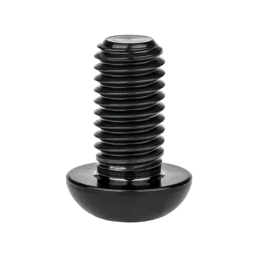 Miniatura 7 de Tornillos de cabeza de botón de titanio M8 15 20 25 30 1.378 in, paquete de 4 (M8x15mm, negro)