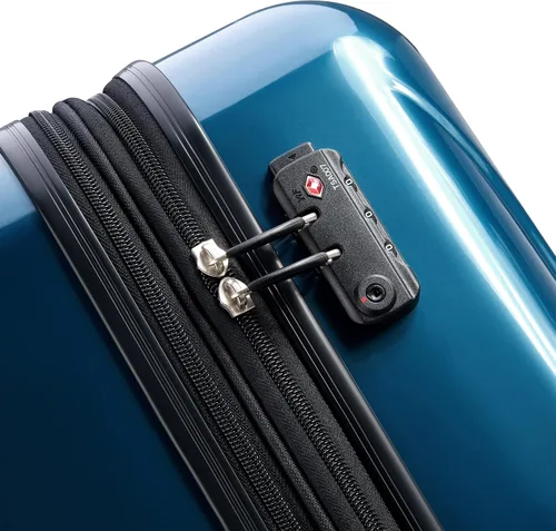 Miniatura 8 de Delsey Paris - Helium Aero - Maletas con laterales rígidos expandibles con ruedas giratorias, verde azulado