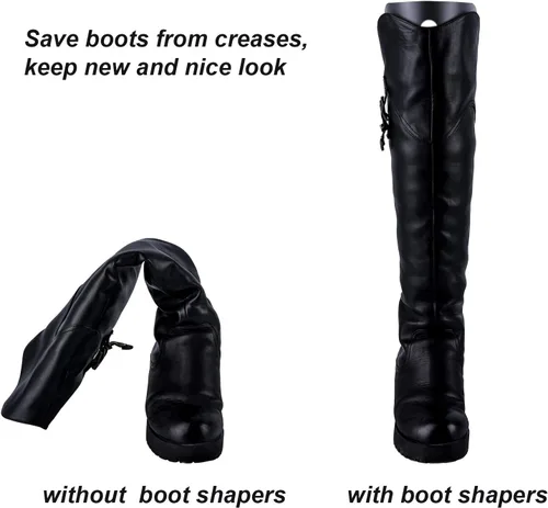 Miniatura 5 de Ruisita 10 piezas (5 pares) para botas moldeadoras de botas, soporte alto para mujeres y hombres..