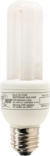 Miniatura 6 de Bombilla fluorescente Zoo Med ReptiSun de 10.0 UVB, mini compacto (de 13 vatios), 0