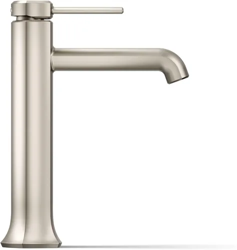 Miniatura 8 de Kohler 27003-4-BN Occasion - Grifo alto para lavabo de baño con una sola manija, 1.2 gpm, níquel cepillado vibrante Vibrant Brushed Nickel
