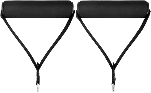 Miniatura 2 de SEWACC 1 par de asas de cable para tirar, manijas de ejercicio de gimnasio, bandas de resistencia, reemplazo de mango de ejercicio resistente