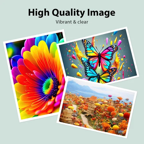 Miniatura 5 de 564XL - Cartuchos de tinta negros para impresoras HP (6 negros), alto rendimiento para cartuchos de tinta HP 564XL para HP Ink 564 funciona
