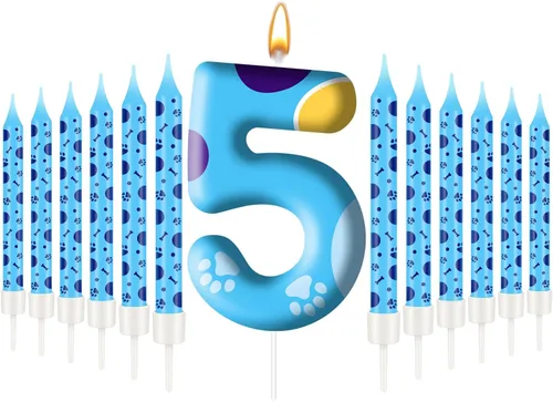 Miniatura 55 de 13 piezas de velas temáticas de coches de carreras para cumpleaños en negro y blanco con número de carrera 1 a cuadros, velas para tarta de coche
