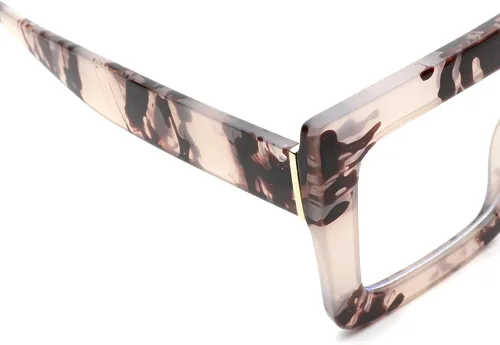 Miniatura 35 de Pro Acme Gafas de bloqueo de luz azul, marcos cuadrados grandes, anteojos falsos para mujer