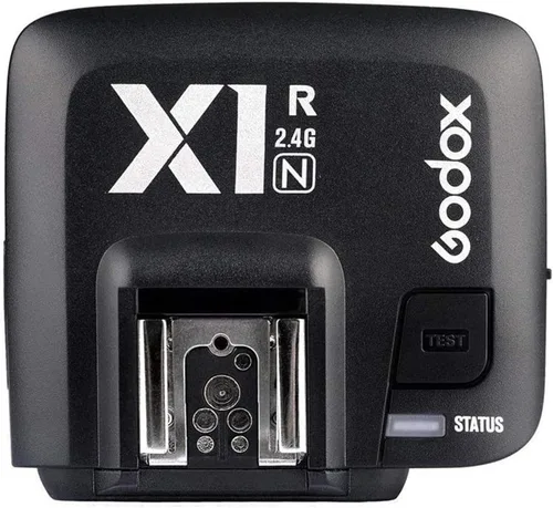 Godox X1N 2.4G Flash inalámbrico solo receptor para cámara réflex digital Nikon (receptor X1R-N)