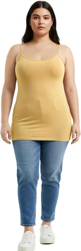 Miniatura 215 de Emmalise Camisola larga casual básica para mujer, con tirantes ajustables, top en capas
