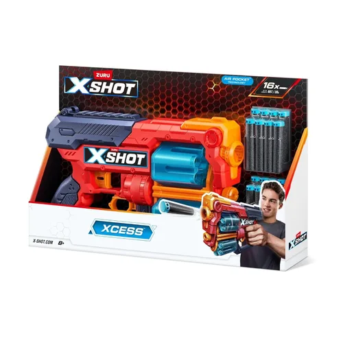 ZURU X-Shot 36436 Excel Xcess Foam Blaster (16 dardos)