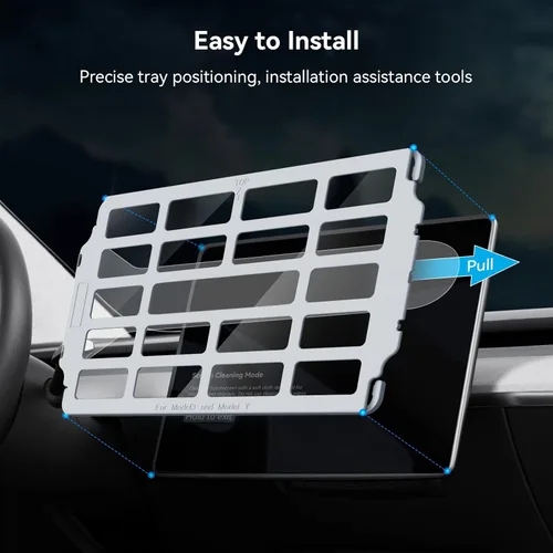 Miniatura 7 de Protector de pantalla para Tesla Model 3/Y, accesorios de 15 pulgadas, protector de pantalla táctil brillante para el modelo Y (2025 ~ 2020)