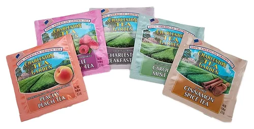 Miniatura 2 de Juego de regalo de muestra de té con bolsas de té negro Charleston Tea Plantation - Juego de caja de regalo WGIS #3 con bolsa de sabor adicional