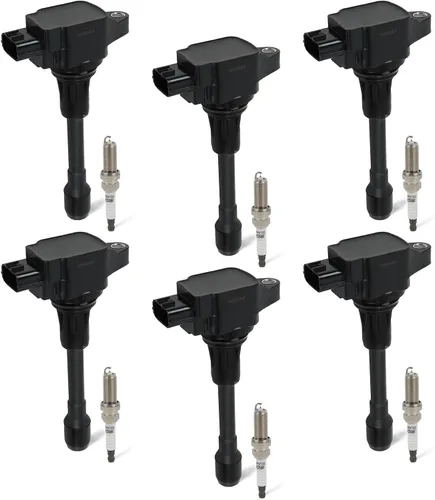 Miniatura 10 de Paquete de 8 bobinas de encendido UF535 de 8 piezas y bujías de iridio compatibles con Mercedes-Benz CLS550 E550 S550 GL450 SL550 ML550 S450 CL550