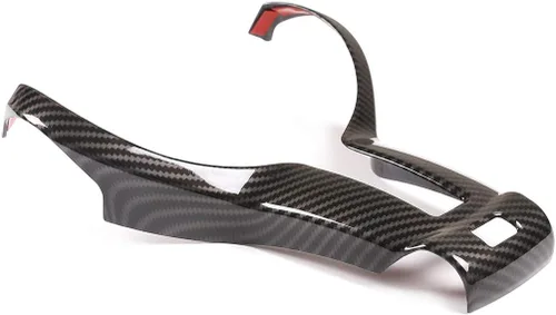 Miniatura 3 de Para BMW M Sport F20 F21 F32 F33 F06 F12 X5 F15 X6 F16 cubierta interior del volante de automóvil (fibra de carbono, estilo B)