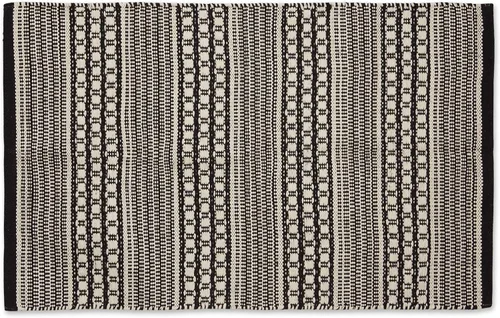 Miniatura 9 de DII Colección Woven Rugs Tejida a mano, 2x3', rayas Dobby de alcachofa