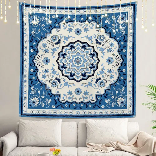Miniatura 69 de Shrahala Circles Tapestry, Abstract Art With Various Circles Wall Hanging Hd Print Polyester Backdrop For Dorm Room Bedroom 30 X 40 In
