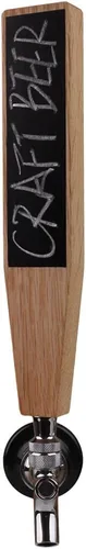 Manijas grandes de madera para tocar, mango de roble para manualidades, 10 pulgadas, para todos los amantes de la cerveza en estilo alto
