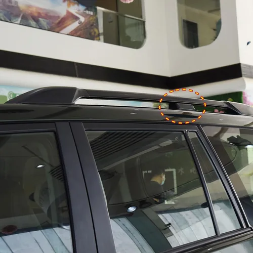 Miniatura 5 de CTH para Toyota Land Cruiser Prado FJ150 2010-2018 - Portaequipajes para techo de automóvil, cubierta central, accesorio para automóvil, 2 piezas