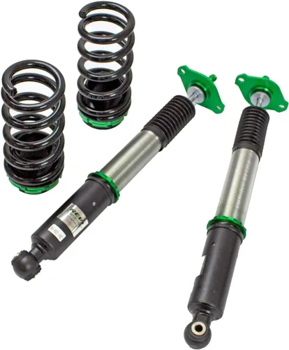 Miniatura 4 de Rev9 R9-HS2-142_2 Hyper-Street II Kit de bajada de suspensión de coilover, amortiguador mono-tubo con ajuste de rebote de 32 clics, longitud