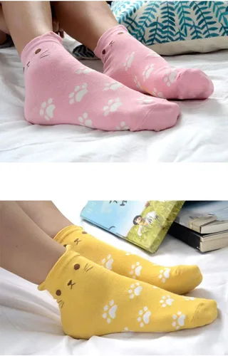 Miniatura 5 de DOBIKULU Calcetines de animales lindos para mujer, calcetines de perro y gato, novedosos calcetines divertidos, regalos de animales para mujeres
