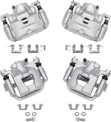Miniatura 74 de Detroit Axle - Pinza de freno trasera izquierda para Chevrolet Equinox Captiva Sport GMC Terrain Saturn Vue Pontiac Torrent Pinza de freno lateral
