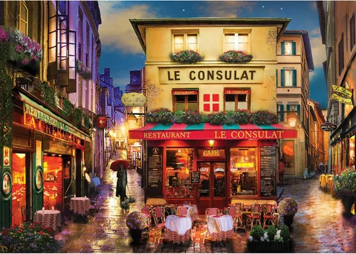 Miniatura 10 de Anatolian Puzzle - Café des Paris, Rompecabezas de 1000 piezas, 1134