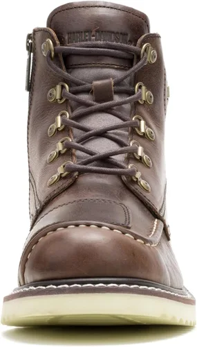 Miniatura 10 de Harley-Davidson Botas Hagerman de motociclista marrón de 5 pulgadas para hombre