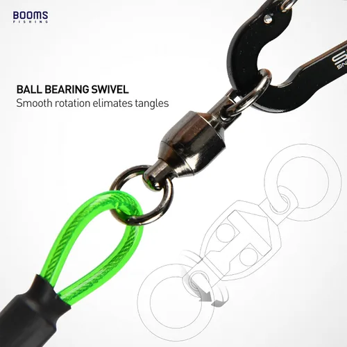 Miniatura 4 de Booms Fishing T02 - Correa de caña de pescar, correa de remo para kayak, accesorios de pesca para tabla de remo, cordón de pesca resistente