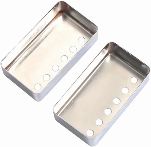 Miniatura 4 de Cubiertas cromadas para pastillas de guitarra Gibson Electric Guitar 2pcs