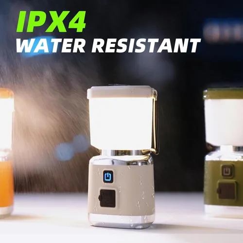 Miniatura 3 de Allspark Linterna LED recargable para campamento, 1000 lúmenes, 4 modos de luz, luces magnéticas para camping, linterna portátil brillante, luces