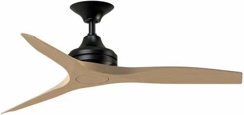 Miniatura 16 de Fanimation Spitfire - Ventilador de techo de 3 aspas, 12 pulgadas de alto y 48 pulgadas de ancho, acabado negro, color hoja de madera de whisky