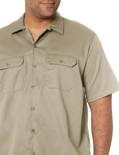 Miniatura 3 de Dickies Camisa de trabajo de sarga flexible de manga corta para hombre